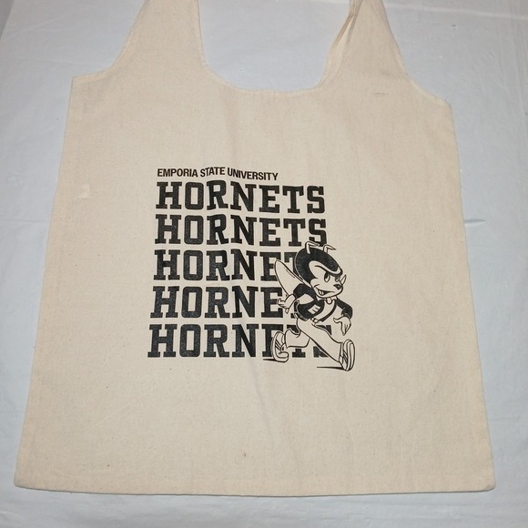 Emporia State University Hornets Canvas Bag NWOT! - Picture 1 of 4